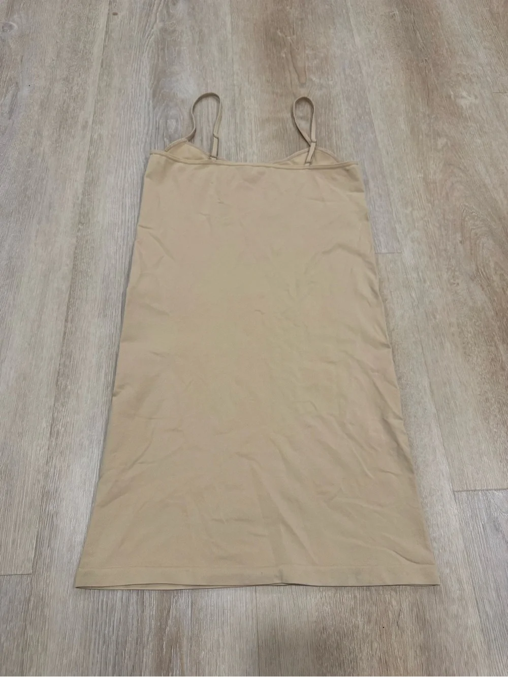 Free People Intimately Beige Spaghetti Strap Slip Dress